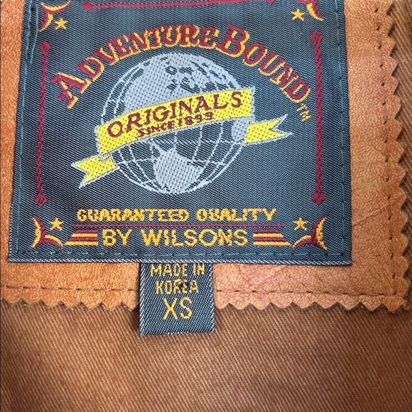 RARE‎ Wilson’s Fringe Leather Jacket - Picture 4 of 12